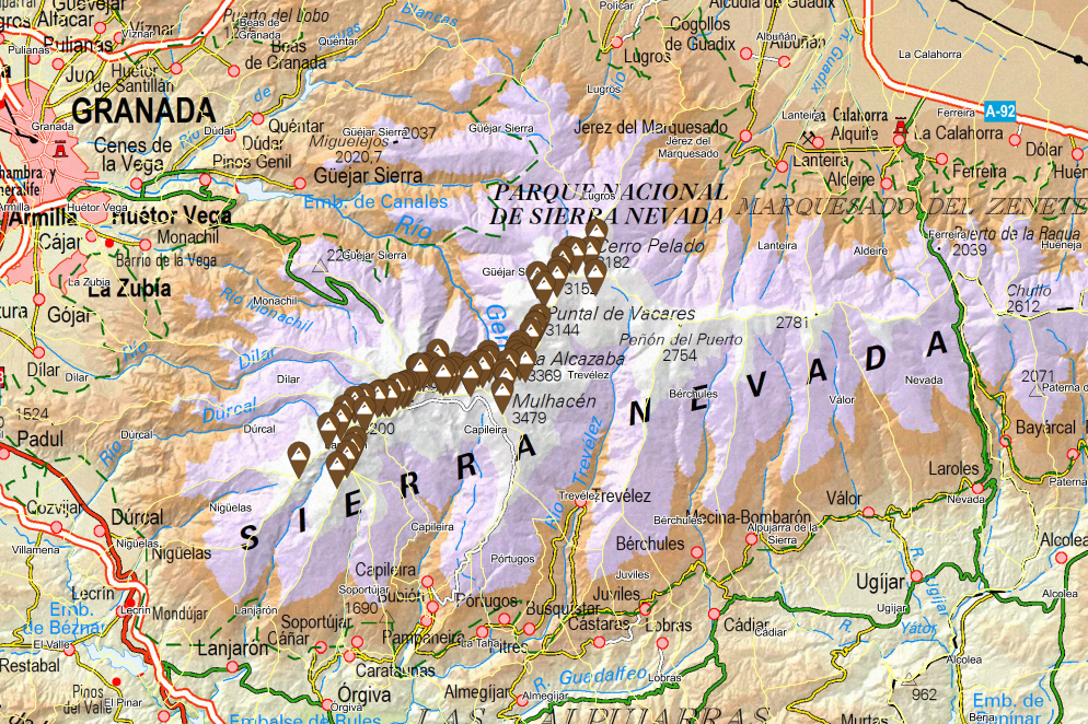 3000s de Sierra Nevada